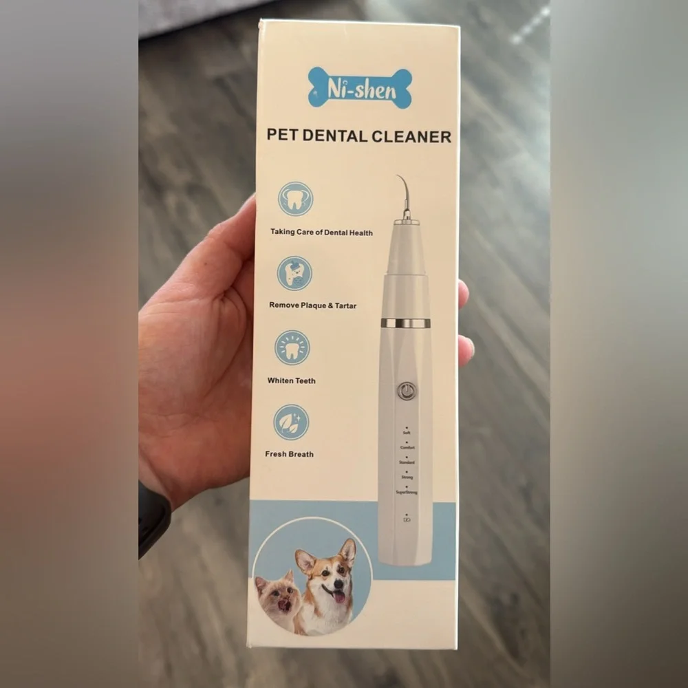 Ni-shen Pet Dental Cleaner in Black